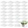 30 Pack Plant Saucers for Indoors 10 Inches Plant Trays for Pots Plastic Trays for Plants Square Plant Drip Trays for Potted Plants Flower Pot Saucers Clear Plant Plates to Catch Water, Bulk