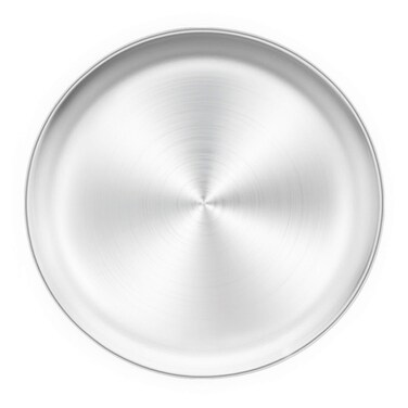 TeamFar Pizza Pan, 12 inch Pizza Pan Stainless Steel Pizza Pan Tray Round Pizza Oven Baking Pan, Healthy &amp; Heavy Duty, Dishwasher Safe &amp; Easy Clean
