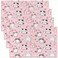 Feelyou Cat Placemats Set of 4 Cats Print Placemats for Dining Table Indoor Outdoor Kitchen 12"x18" Kawaii Cartoon Table Mats Placemat Room Decor Cute Kitten Decor Table Place Mats Pink Animal Themed