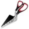Asdirne Pizza Scissors, Pizza Cutter, Ultra Sharp Detachable Blade with a Tray, Ergonomic Soft TPR Grip, 10.3Inch, Black&amp;Red