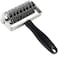 EVEDMOT Lattice Cutter Dough Lattice Roller, Stainless Steel Roller Cutter for Dough Pie Crust Pizza Bread Pastry with Plastic Handle, Time-Saver Pastry Tool