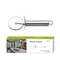 Berglander Pizza Wheel, Stainless Steel Pizza Cutter, Super Sharp Pizza Slicer with Non Slip Handle, Pastry Cutter, Easy to Clean And Stored (Silver)