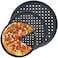 Handook Pizza Pan Set, Pizza Pan for Oven, Nonstick Pizza Pans, Carbon Steel Pizza Pan with Holes, Pizza Baking Pan for Oven Baking Supplies, for Home Baking Kitchen Oven&iuml;&frac14;&circ;9 Inch &amp;10 Inch &amp;12 Inch&iuml;&frac14;&permil;
