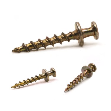 Bear Claw Screw Hanger Gold - 30lb Picture Hooks - 4-in-1 Picture Hanging Screws for D-Rings, Sawtooth, Wire and Keyholes - Mounts in Drywall and Wood Studs 30 Pack
