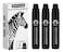 BIGTHUMB 3 Pcs Black Jumbo Permanent Markers: 15mm Wide Tip Thick Acrylic Paint Pen Large Calligraphy Marker for Rock Painting, Poster, Sign, Canvas, Glass, Wood, Ceramic