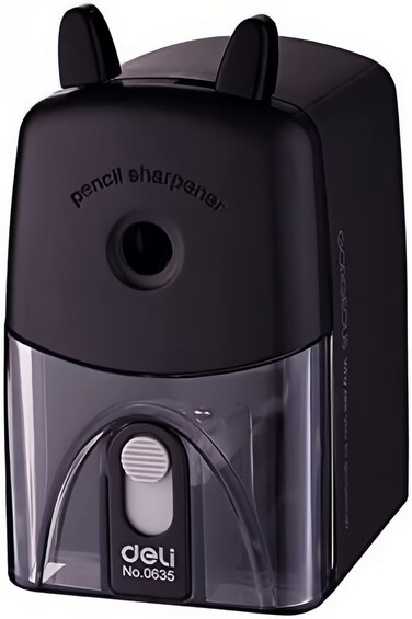 Desk Pencil Sharpener Manual Cute Rabbit Fast Sharpen Heavy Duty for Colored Pencils School Office Classroom Artists