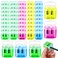 Geosar 300 Pcs Manual Pencil Sharpeners Bulk Small Dual Hole Pencil Sharpeners Handheld Crayon Sharpener with Lid for Classroom Office Donation Supplies