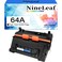NineLeaf CC364A Compatible Toner Cartridge Replacement for HP 64A Toner Cartridge to use for P4014 P4014dn P4014n P4015 P4015dn P4015n P4015tn P4015x P4515 P4515n P4515tn(Black,1 Pack)