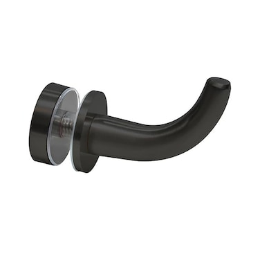 CRL DRH1MBL Matte Black Designer Robe Hook