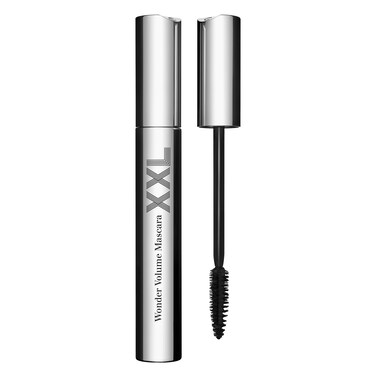 Clarins NEW Wonder Volume Mascara XXL   Volumizing and Lengthening   Double Volume Effect   12H&amp;sup1; Hold   Visibly Thickens and Smoothes Lashes   Smudge-Proof and Humidity-Resistant   0.3 Ounces