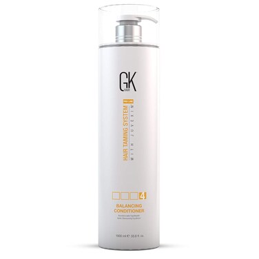 GK HAIR Global Keratin Balancing Conditioner (33.8 Fl Oz/1000ml) For Oily &amp; Color Treated Hair Daily Use After Shampoo Conditioning Deep Cleanser &amp; Impurities Remover Restores pH Levels