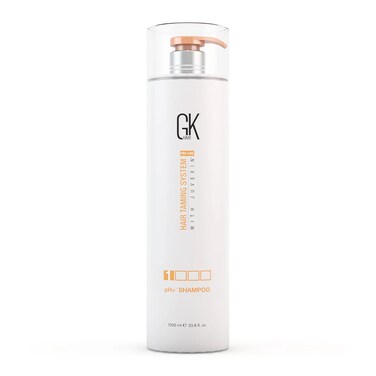 GK HAIR Global Keratin pH+ Pre-Treatment Clarifying Shampoo (33.8 Fl Oz/1000ml) For Preps Hair Deep Cleansing,Removes Impurities -With Aloe Vera, Vitamins &amp; Natural Oils All Hair Types Men and Women