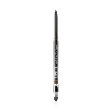 Clinique Quickliner For Eyes   Water Resistant, Smudge Resistant + Safe For Sensitive Eyes, Roast Coffee, 1 Count