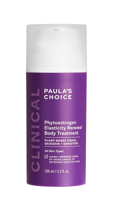 Paula's Choice CLINICAL Phytoestrogen Elasticity Renewal Body Treatment, Restores Loose, Thinning &amp; Crepey-looking Skin Due to Estrogen Loss, Chest &amp; Decollete Cream, Fragrance-Free, 3.3 Fl Oz