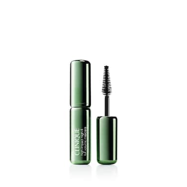 Clinique High Impact High-Fi Full Volume Water-Resistant Mascara   Volumizing, Non-Clumping, Smudge-Proof + Safe For Sensitive Eyes, Mini Travel Size, Black, 0.17 Fl Oz