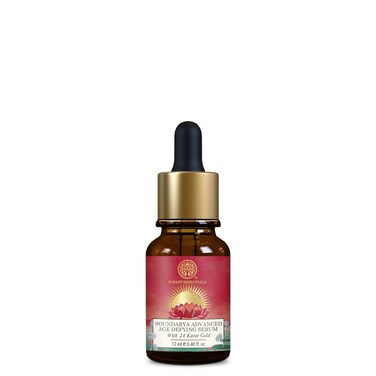 Forest Essentials Soundarya 24K-Gold Face Massage Serum   Reduces Early Signs of Aging, Lightens Pigmentation &amp; Dark Spots   Ayurvedic Anti Ageing Face Serum   Enriched with Yashada Bhasma