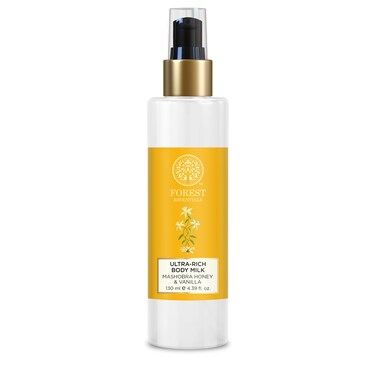 Forest Essentials Ultra-Rich Body Milk Mashobra Honey &amp; Vanilla  Natural Moisturizing Body Lotion For Instant Hydration   Ayurvedic Body Moisturizer, Paraben Free  For Women &amp; Men   130 ml