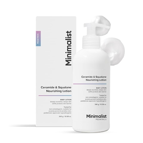 Minimalist Baby Lotion with Ceramide &amp; Squalane   Pediatrician Approved Nourishing Baby Moisturizer   300gm
