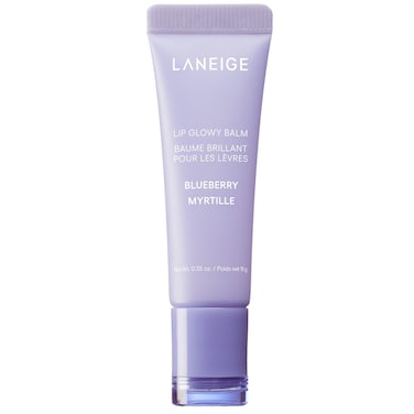 Laneige Lip Glowy Balm   Moisturizing Lip Treatment with Vitamin C + Shea Butter for Soft, Smooth and Glowing Lips   Korean Lip Balm For Dry Chapped Lips  Intense Hydration  BlueBerry  10Gm