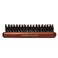 GranNaturals Portable Size Teasing Boar Bristle Hair Brush - Slick Back Hairbrush for Hair Sectioning, Edge Control, Backcombing, Smoothing, and Styling Sleek Fine Hair to Create Volume