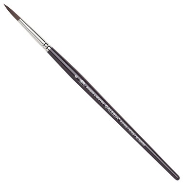 Winsor &amp; Newton Galeria Round Short Handle Brush, Size 6