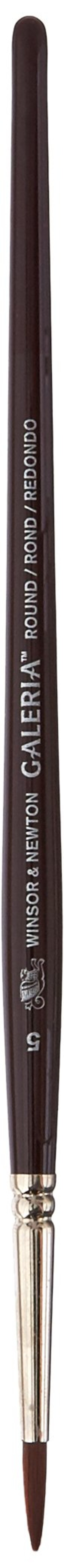 Winsor &amp; Newton Galeria Round Short Handle Brush, Size 5