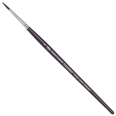 Winsor &amp; Newton Galeria Brush Short Handle Round No 4 (Each) (2mm)
