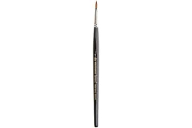 Winsor &amp; Newton Series 7 Kolinsky Sable Brush, Round SH #1,Black