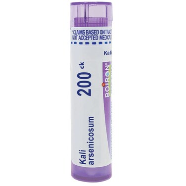 Boiron Kali Arsenicosum 200Ck for Dry Skin Rash with Itching Worsened by Heat - 80 Pellets