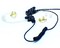 Single-Wire Surveillance Mic Kit for Motorola Radios CP200 CP200XLS CP200D CP185 EP450 S47 Professional Series