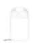 Touchland Mist Case for Power Mist and Glow Mist (1FL OZ), Protective and Stylish Hand Sanitizer Spray Accessory, Silicone Case with Keyring, Icy White