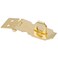 Polished Brass Finished Steel Hasp Set - 1 1/2" x 3/4" - Antique and Modern Furniture Cabinet Doors, Trunk, Chest, Box   HS1-SB