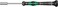 Wera 05118126001 Kraftform Micro 2069 Nutspinner Electronics Precision Screwdriver, 5.5mm Head, 60mm Blade Length