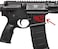 4 pcs 300 Blackout BLK Caliber Lower Graphic - Spartan Style .300 AAC Decal, Flag American Sticker (300 BLK)