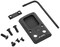 UTG Super Slim RMR Mount, for Glock Rear Sight Dovetail, Black