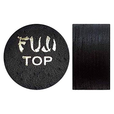 Longoni Fuji Pool Billiard CUE TIP - Black - Soft - 13 or 14 mm (14 mm)