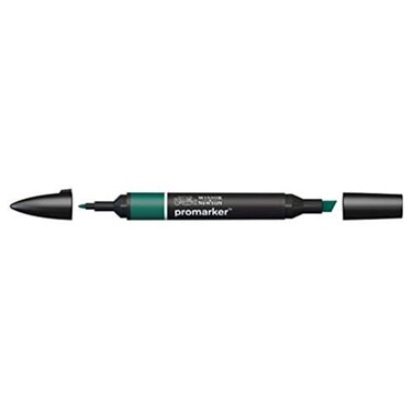 Winsor &amp; Newton ProMarker, Holly, Unisex, Marking Pen, Pastel Ink, 160 Colors, 2 Nibs, Translucent Quality, Smooth Transitions, No Streaking