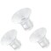 Flange Insert 3PC 17mm for Momcozy S12 pro/S9 pro/S9/S10/S12/Medela/Tsrete/Spectra/Bellababy etc 24mm Wearable Breast Pump, Reduce 24mm Tunnel Down to Other Correct Size