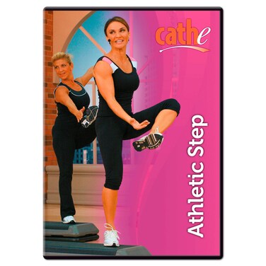 Cathe Friedrich Athletic Step Aerobics Workout DVD - Advanced Cardio Step Workout For Women &amp; Men
