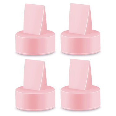 Maymom Duckbill Valves Compatible with Spectra S1 Spectra S2 Spectra 9 Plus Spectra Dew 350, Synergy Gold, Not Original Spectra Pump Parts Spectra S2 Accessories Replace Spectra Valve (Pink, 4ct)