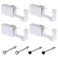 Nose Piercing Gun - Silmy 12 Pack Nose Piercing Kit Disposable Self Nose Piercing Gun with Nose Stud Pierce Kit Tool for Nose Studs Piercing Gun (Max-4pcs)