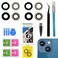 LEAFE for iPhone 14 and iPhone 14 Plus Camera Lens Replacement,2 Sets OEM Original Camera Glass Lens for iPhone 14 / iPhone 14 Plus with Pre-Installed Adhesive+Repair Tools