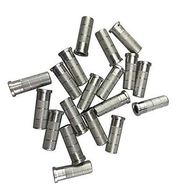 Ellen Archery Crossbow Bolt Inserts Crossbows 22/64" Aluminum Point Inserts for 0.297 Inside Diameter Crossbow Arrows (12 Pack)