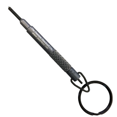 Oversize Handcuff Key - w/Key Ring - Nickel