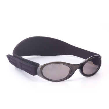 BANZ Kids Sunglasses, 2-5 Years - UV Eye Protection with Glare Reduction Midnight Black