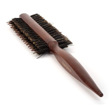 Double Sided Teasing Brush - Boar &amp; Nylon Bristle Teaser Comb with Rat Tail Pick for Hair Sectioning for Edge Control, Backcombing, Smoothing, and Styling Thin &amp; Fine Hair to Create Volume