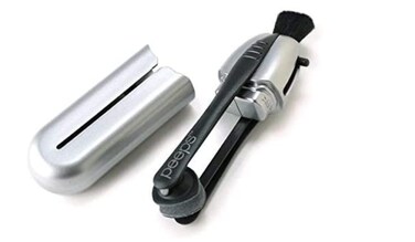 Carbon Klean Peeps Eyeglass Lens Cleaner - Efficient and Durable Carbon Microfiber Technology - Exclusively Used by NASA - 500 Uses (Space Gray)
