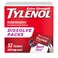 Tylenol Extra Strength Dissolve Packs, 500 mg Acetaminophen Pain Reliever &amp; Fever Reducer, On-The-Go Powder Packets for Minor Aches &amp; Pains, Ibuprofen- &amp; Aspirin-Free, Berry Flavor, 32 ct