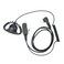 WODASEN D-Shaped Earpiece CP200 CP200D Headset with Mic for Motorola RDM2070D RDV2080D RDU2020 BPR40 BPR40D PR400 VL50 GP300 RDU4100 CP100D CP185 CLS1410 CLS1110 CLS1413