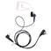 LEIMAXTE CLS1110 Earpiece,Compatible with Motorola RDM2070D CLS1110 CLS1410 CP185 CP200 CP200D RDU4100 2 Way Radio with Mic PTT Walkie Talkie Security Acoustic Tube Surveillance Headset